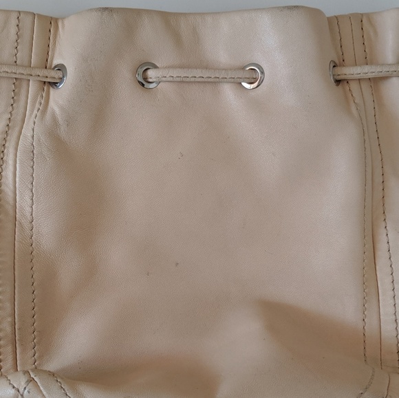 J Crew leather tassel drawstring bag - Picture 2 of 4